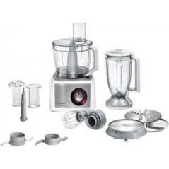 Bosch MultiTalent 8 MC812S814 Kitchen Machine 3.9L - Sleek Stainless Steel & White - Versatile, Powerful & Essential for Every H